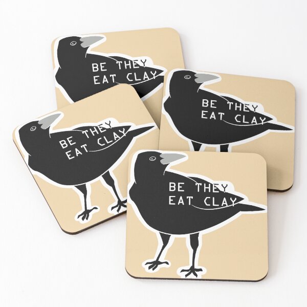 Item preview, Be they eat clay designed and sold by creativename541.