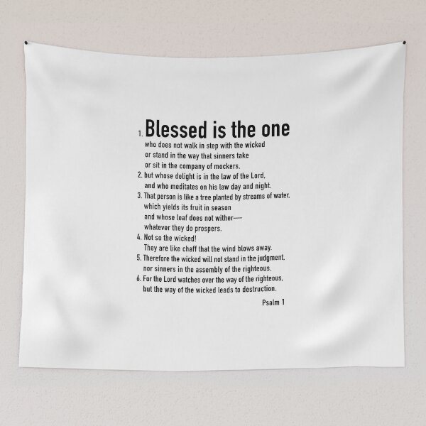 Item preview, Psalm 1 Blessed is the one designed and sold by corbrand.