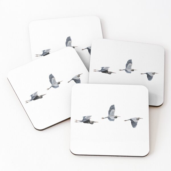 Item preview, Three herons flying designed and sold by PaulKPhoto.