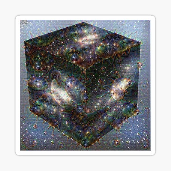 Space Squared Sticker
