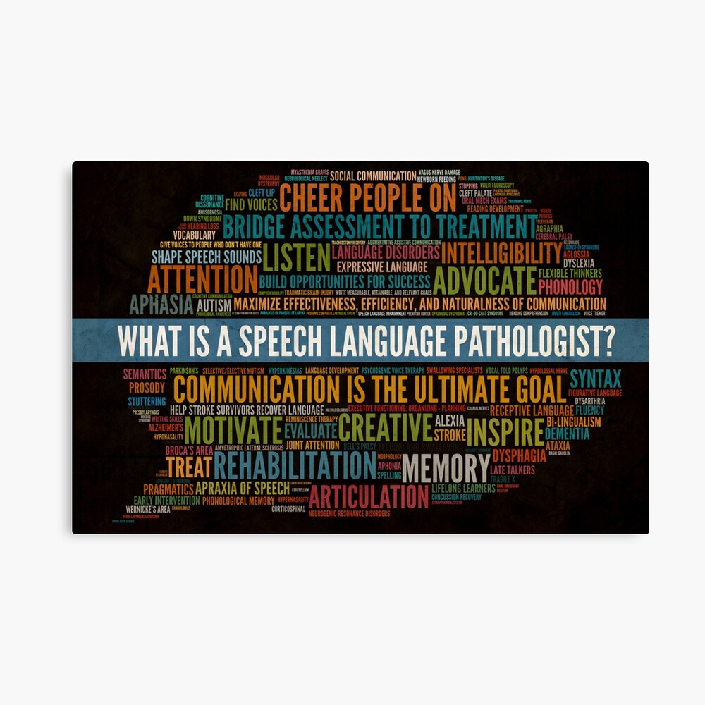 Poster Que Es Un Slp Version Oscura De Slpinsights Redbubble