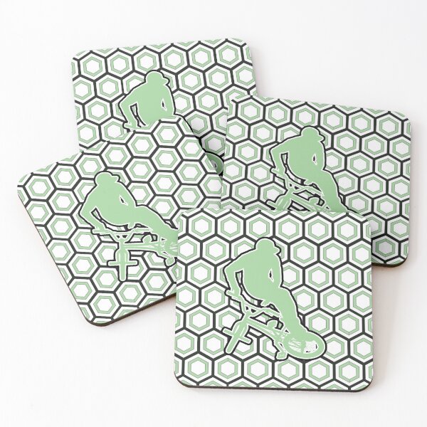 Item preview, BMX Hexagon pattern designed and sold by aggiexnjoz.