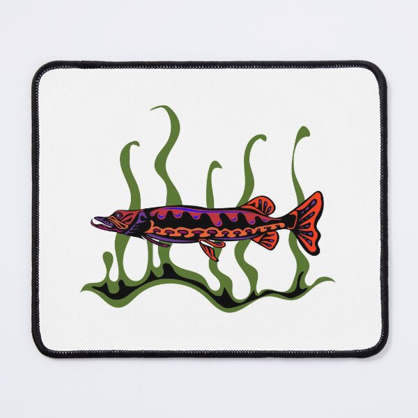 Item preview, Fish Ojibwe Indigenous WAWEZHI CANADA designed and sold by WAWEZHI.