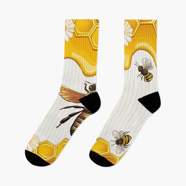 Item preview, Bee honey flower designed and sold by aggiexnjoz.