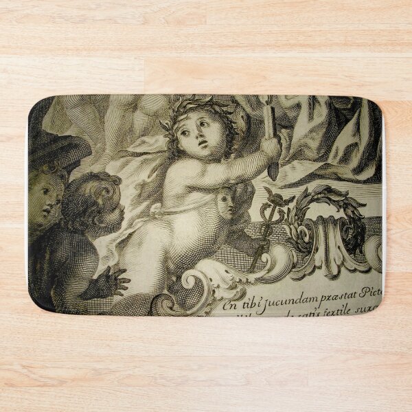 Item preview, Hermes as a Cherub Antique Engraving designed and sold by chilangopride.