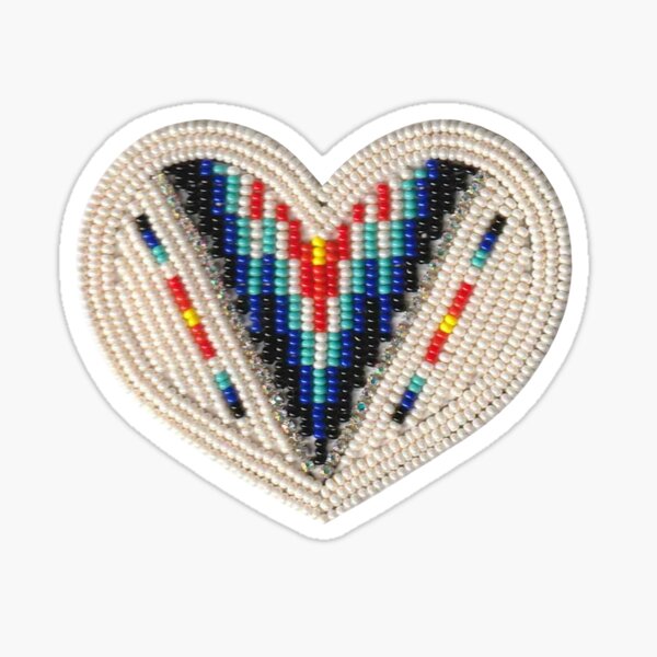 Item preview, Beaded Heart designed and sold by SjSanderson.