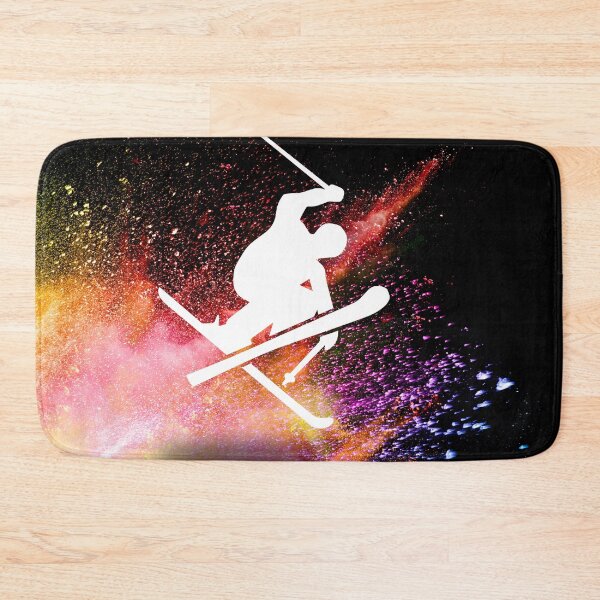 Item preview, Skiing colorful explosion designed and sold by aggiexnjoz.