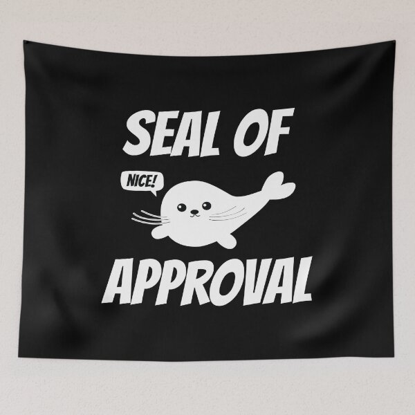 Item preview, SEAL of Approval designed and sold by EstelleStar.