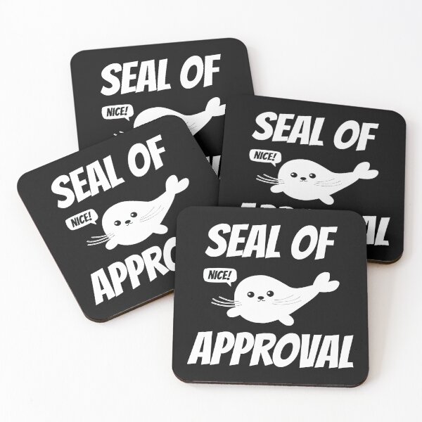 Item preview, SEAL of Approval designed and sold by EstelleStar.