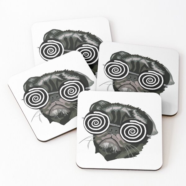 Item preview, Hypnotizing Pug designed and sold by wildjellybeans.