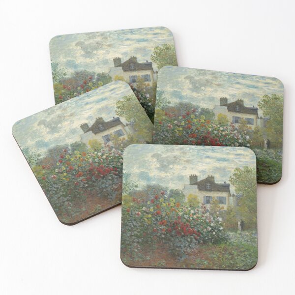 Item preview, Claude Monet's The Garden at Argenteuil (The Dahlias) designed and sold by mosfunky.