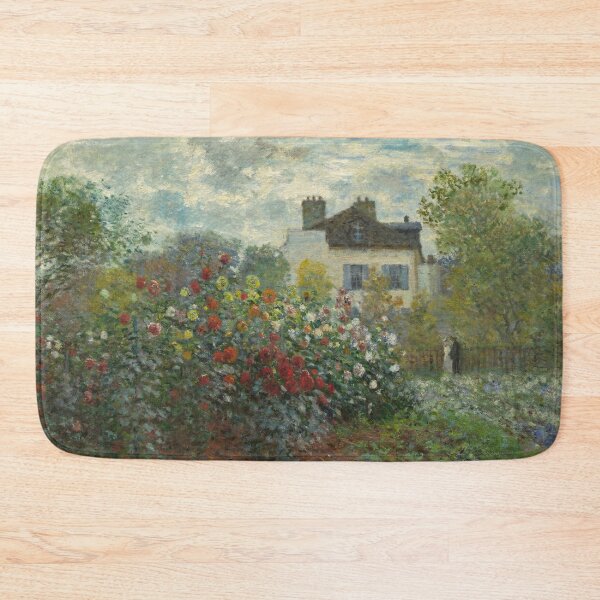 Item preview, Claude Monet's The Garden at Argenteuil (The Dahlias) designed and sold by mosfunky.