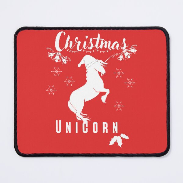 Item preview, Christmas evil unicorn designed and sold by T-ShirtIn85.