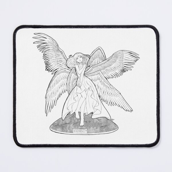 Item preview, Seraphim (Lines Only) designed and sold by lynearart.