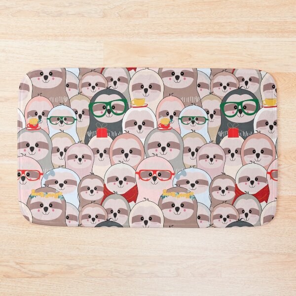Item preview, sloth face pattern designed and sold by aggiexnjoz.