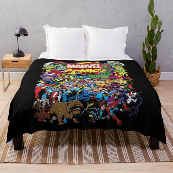 Heroes Group Shot Throw Blanket