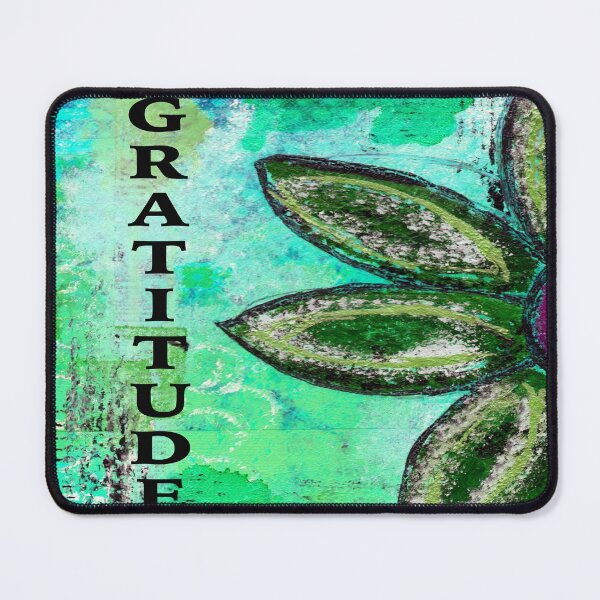 Item preview, GRATITUDE IN GREEN  designed and sold by KATHLEEN TENNANT ART.