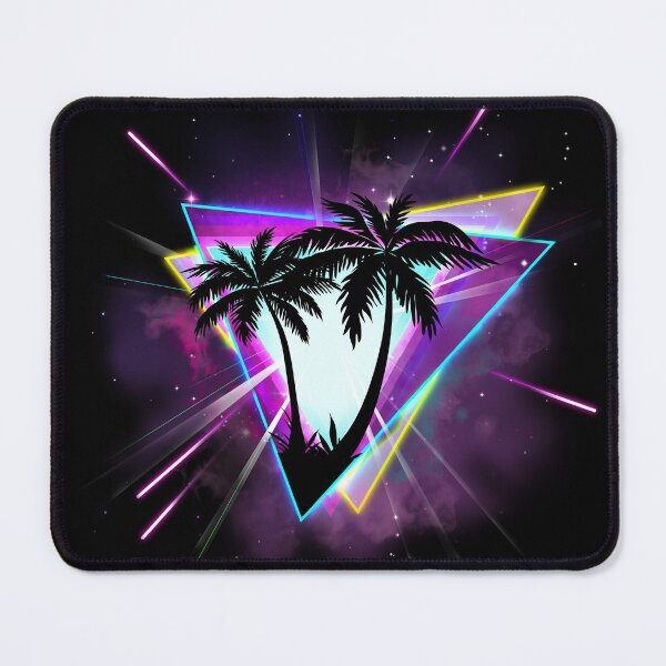 Item preview, Vaporwave Mood Aesthetic - Space Palms designed and sold by forge22.
