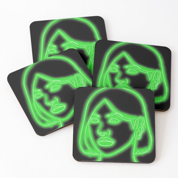 Item preview, green neon girl designed and sold by EGroetsema.