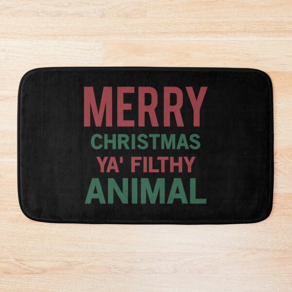 Item preview, merry christmas you all filthy animal christmas designed and sold by TheCarrier.