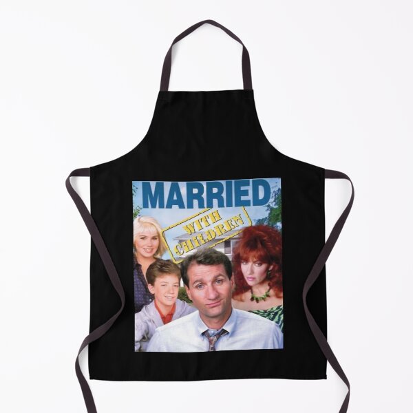 Item preview, Funny Gift Married With Children Premium Retro Wave designed and sold by NevaSchiller.