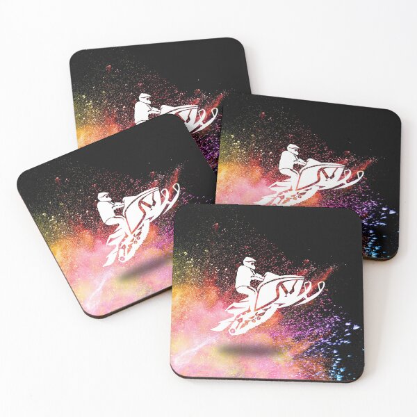 Item preview, Snowmobile colorful explosion designed and sold by aggiexnjoz.