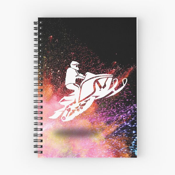 Item preview, Snowmobile colorful explosion designed and sold by aggiexnjoz.