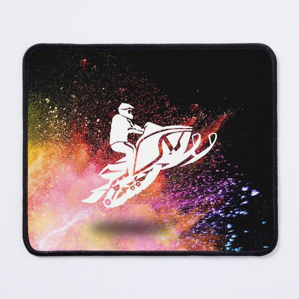 Item preview, Snowmobile colorful explosion designed and sold by aggiexnjoz.