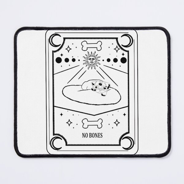Item preview, No Bones Day Tarot Card Pug T-Shirt designed and sold by Yrwil.