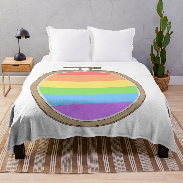 Artikelvorschau, Stickrahmen (Pastell Regenbogen) entworfen und verkauft von nklange240.