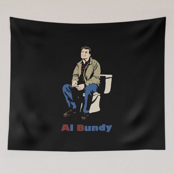 Item preview, Funny Gifts Al Bundy On The Toilet Married With Children Gift For Music Fans designed and sold by NevaSchiller.