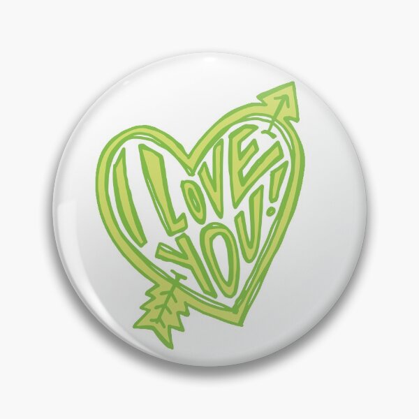 Item preview, i love you arrow heart designed and sold by artbygussie.