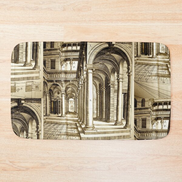 Item preview, Architectural Perspective Antique Engraving designed and sold by chilangopride.