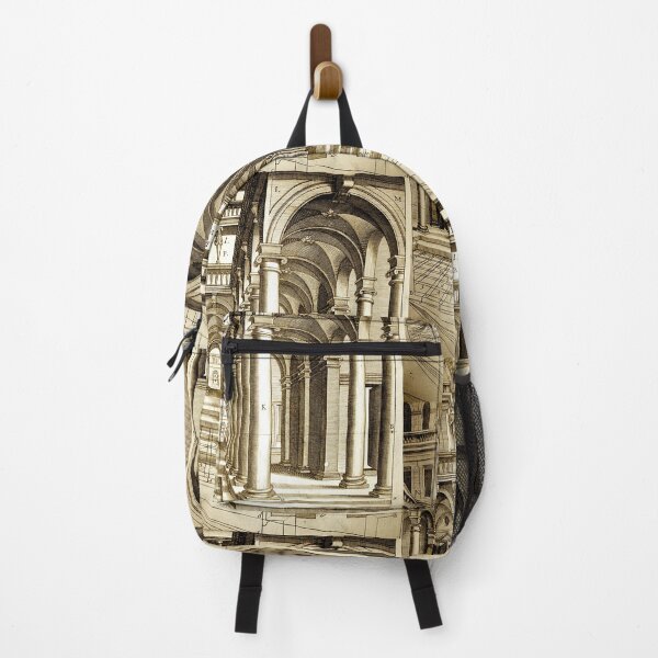 Item preview, Architectural Perspective Antique Engraving designed and sold by chilangopride.