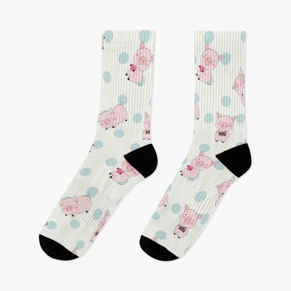 Item preview, Pigs Holding Camera On Polka Dot Background designed and sold by ConcorStore.
