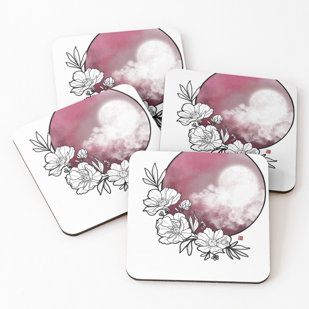 Item preview, Coasters (Set of 4) designed and sold by DhystainsART.