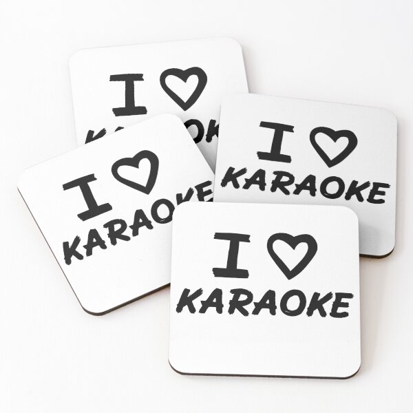 Item preview, I Love Karaoke Fans for Karaoke Fans   designed and sold by Mochi-Merch.