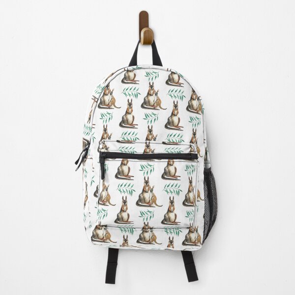 Item preview, Kangaroos Leaves Watercolor  designed and sold by ConcorStore.