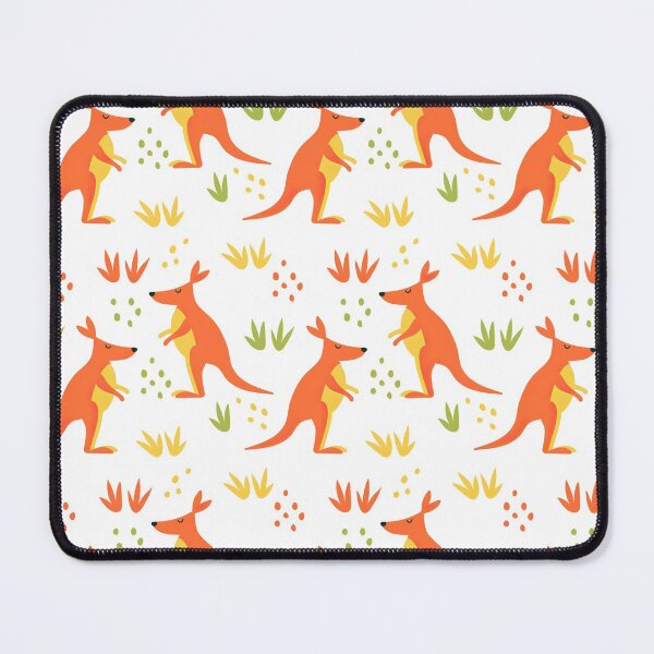 Item preview, Orange Kangaroos Grass designed and sold by ConcorStore.