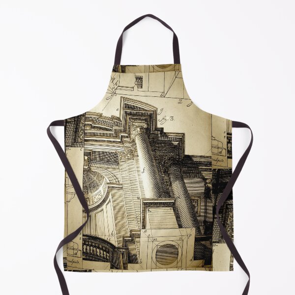 Item preview, Architectural Perspective Antique Engraving II designed and sold by chilangopride.