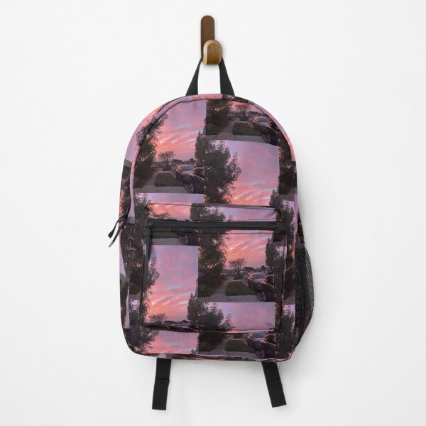 Item preview, Pink purple Sun set with trees designed and sold by janishataneja.