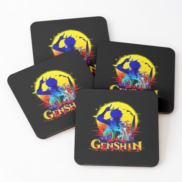 Artikelvorschau, Silhouette GENSHIN IMPACT 03| Perfektes Geschenk entworfen und verkauft von flvij0lily.