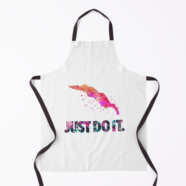 Item preview, Just Do It Watercolor Swimming designed and sold by ConcorStore.