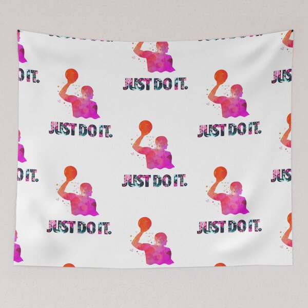 Item preview, Just Do It Watercolor Water Polo designed and sold by ConcorStore.