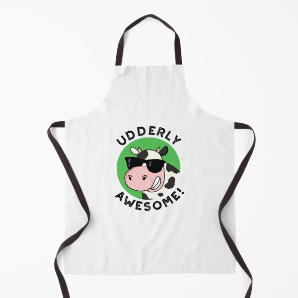 Artikelvorschau, Uderly Awesome Funny Cow Puns entworfen und verkauft von punnybone.
