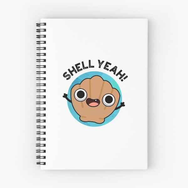 Item preview, Shell Yeah Funny Seashell Puns  designed and sold by punnybone.