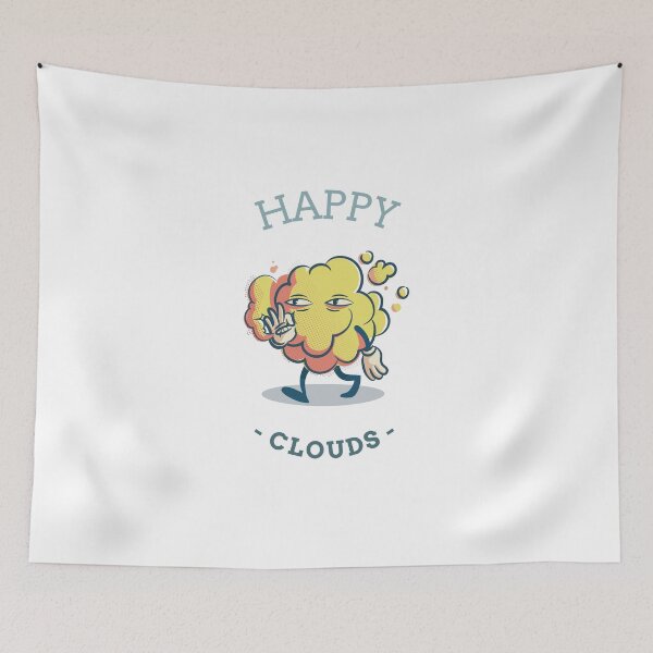 Item preview, happy clouds designed and sold by fhodgson.