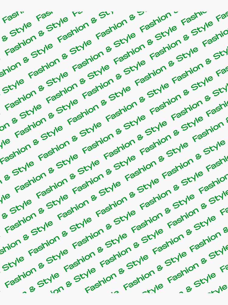 Thumbnail 3 of 3, Sticker, Fashion And Style designed and sold by VkScript.