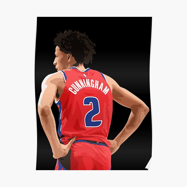 Cade Cunningham Jersey Poster for Sale by cbaunoch
