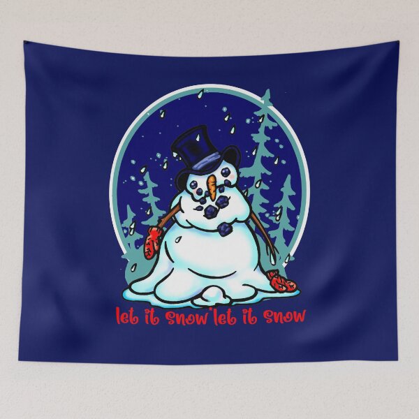 Item preview, weird snowman     -5 designed and sold by sandpiperstudio.